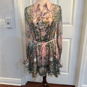 Camilla Cave of Wonders Silk Dress Size Small